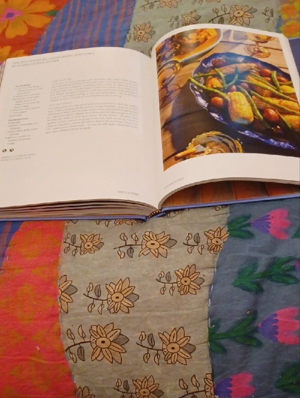For The Table Cookbook - Lavender Cover